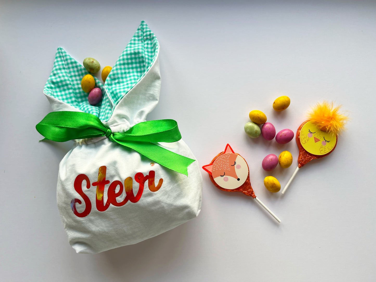 Personalised Easter Bunny Gift Bags - Regular Size