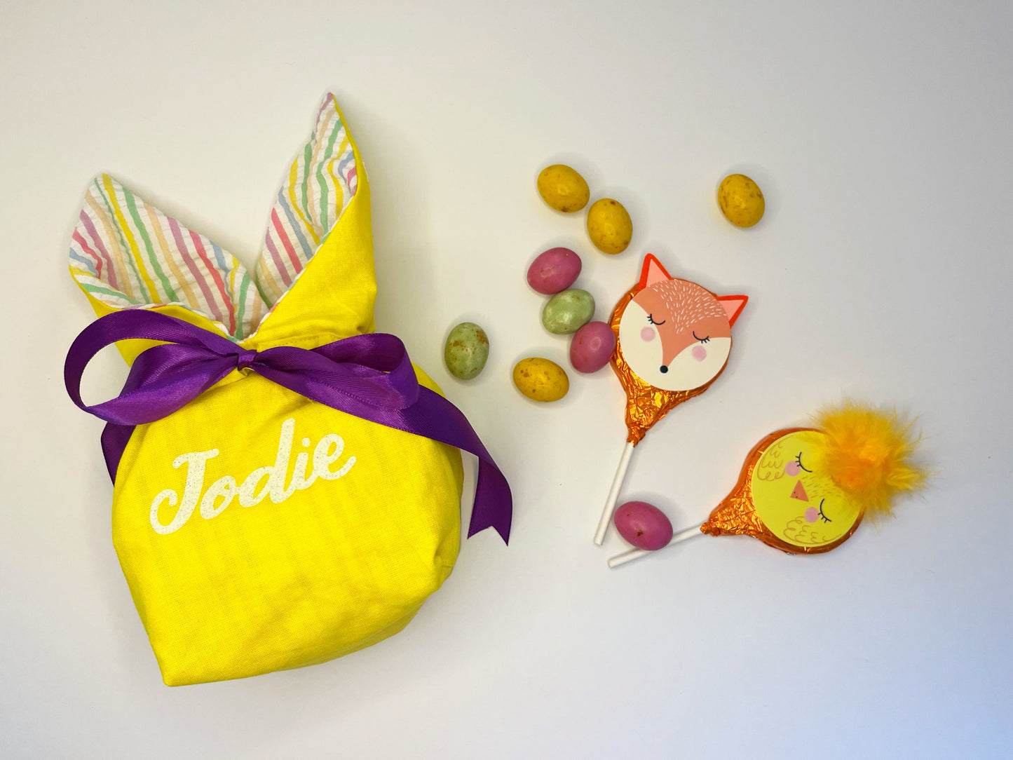 Personalised Easter Bunny Gift Bags - Large Size